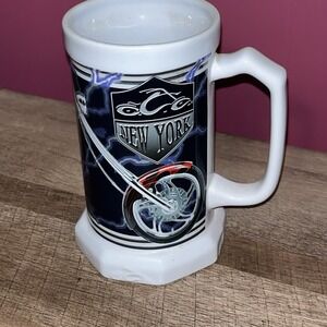 Vintage 2005 Orange‎ County Choppers Large Ceramic Beer Stein Mug